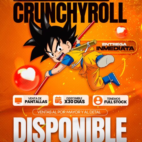 CRUNCHYROLL DISPONIBLE