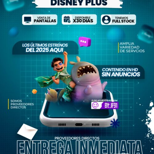 DISNEY+ DISPONIBLE